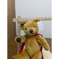 Vintage Merrythought Mohair Teddy Bear With Wind-Up Music Box London Gold