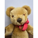 Vintage Merrythought Mohair Teddy Bear With Wind-Up Music Box London Gold