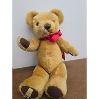 Vintage Merrythought Mohair Teddy Bear With Wind-Up Music Box London Gold