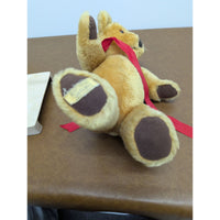 Vintage Merrythought Mohair Teddy Bear With Wind-Up Music Box London Gold