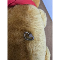 Vintage Merrythought Mohair Teddy Bear With Wind-Up Music Box London Gold