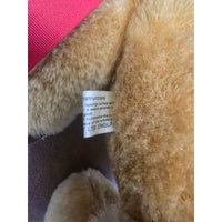 Vintage Merrythought Mohair Teddy Bear With Wind-Up Music Box London Gold