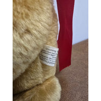 Vintage Merrythought Mohair Teddy Bear With Wind-Up Music Box London Gold
