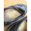 Footprints By Birkenstock Black Leather Sandals Size 41 With Buckle Closure