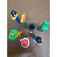Vintage Pez Dispensers Lot Of 7 Featuring Garfield Santa Daffy Duck & More
