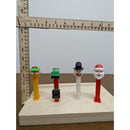 Vintage Pez Dispensers Lot Of 7 Featuring Garfield Santa Daffy Duck & More