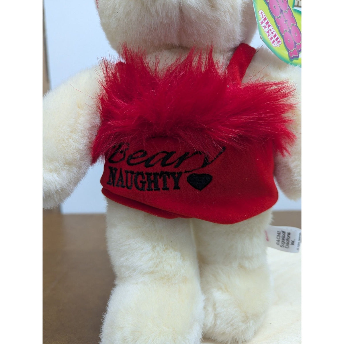 Beary Naughty Sugar Loaf Plush Teddy Bear Valentines Day Gift