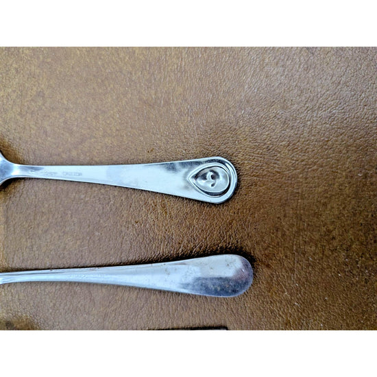Vintage Gerber Silver-Plated Baby Spoon & Fork Set