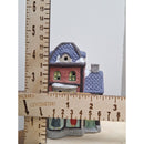 Vintage Village Hand-Painted Porcelain Victorian House With Box