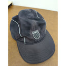 K-Swiss Black Adjustable Cap With Reflective Piping Lightweight & Breathable One Size Fits Most
