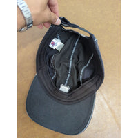 K-Swiss Black Adjustable Cap With Reflective Piping Lightweight & Breathable One Size Fits Most
