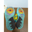 Nike Kyrie 6 Aqua Tiger Print Basketball Shoes US 5.5Y Multicolor Sole