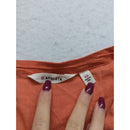 Athleta XS Orange Long-Sleeve Tunic Dress Cotton Blend