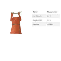Athleta XS Orange Long-Sleeve Tunic Dress Cotton Blend