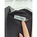 Calvin Klein Black Open-Front Cropped Cardigan Jacket Womens Size S Polyester Bl