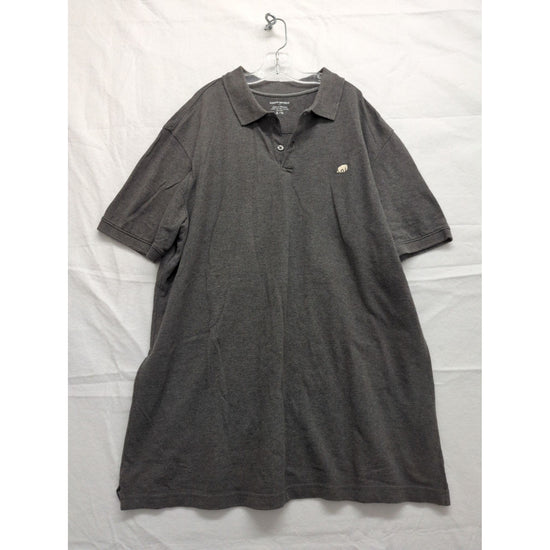 Banana Republic Mens Gray Polo Shirt XL 100% Cotton Short Sleeve Casual