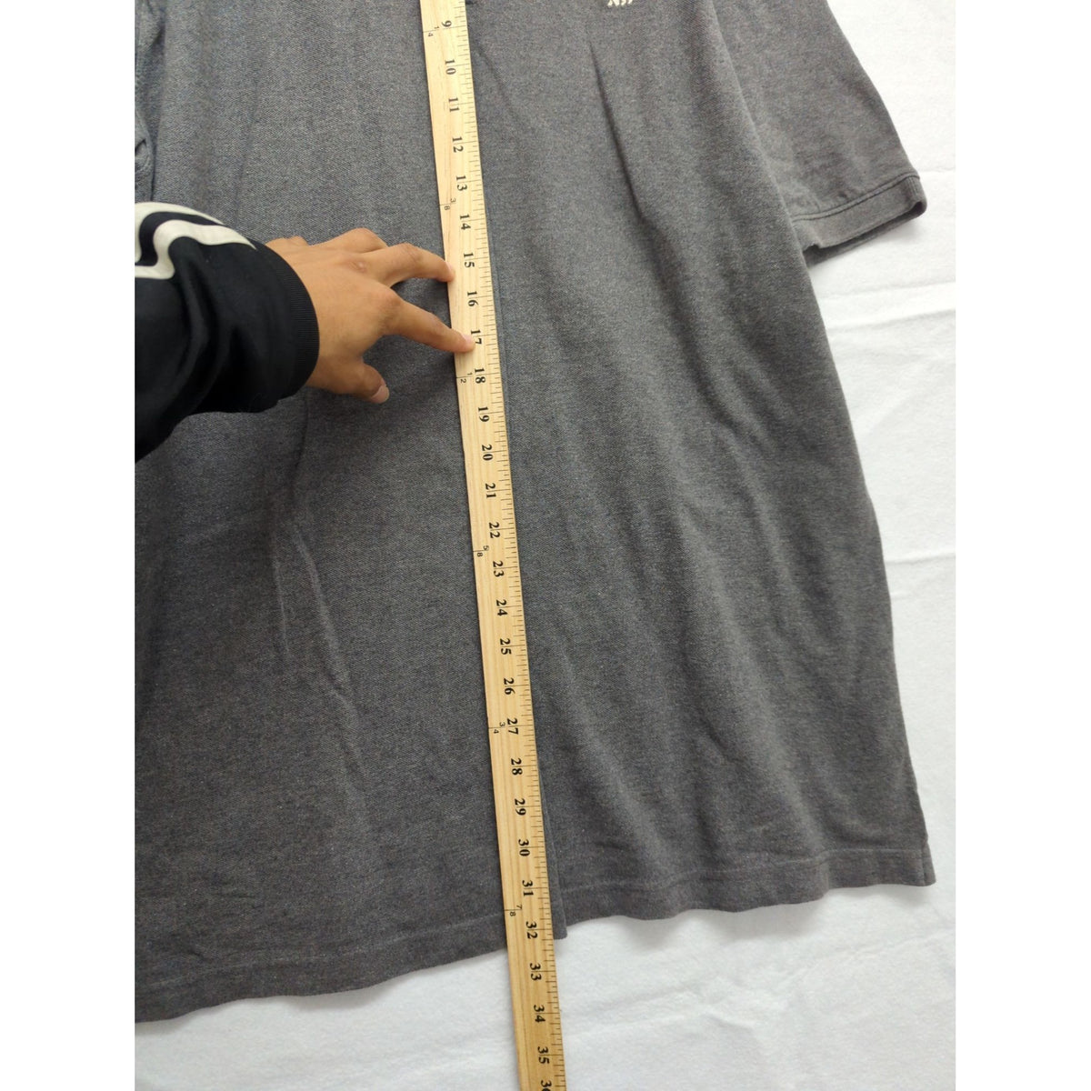 Banana Republic Mens Gray Polo Shirt XL 100% Cotton Short Sleeve Casual