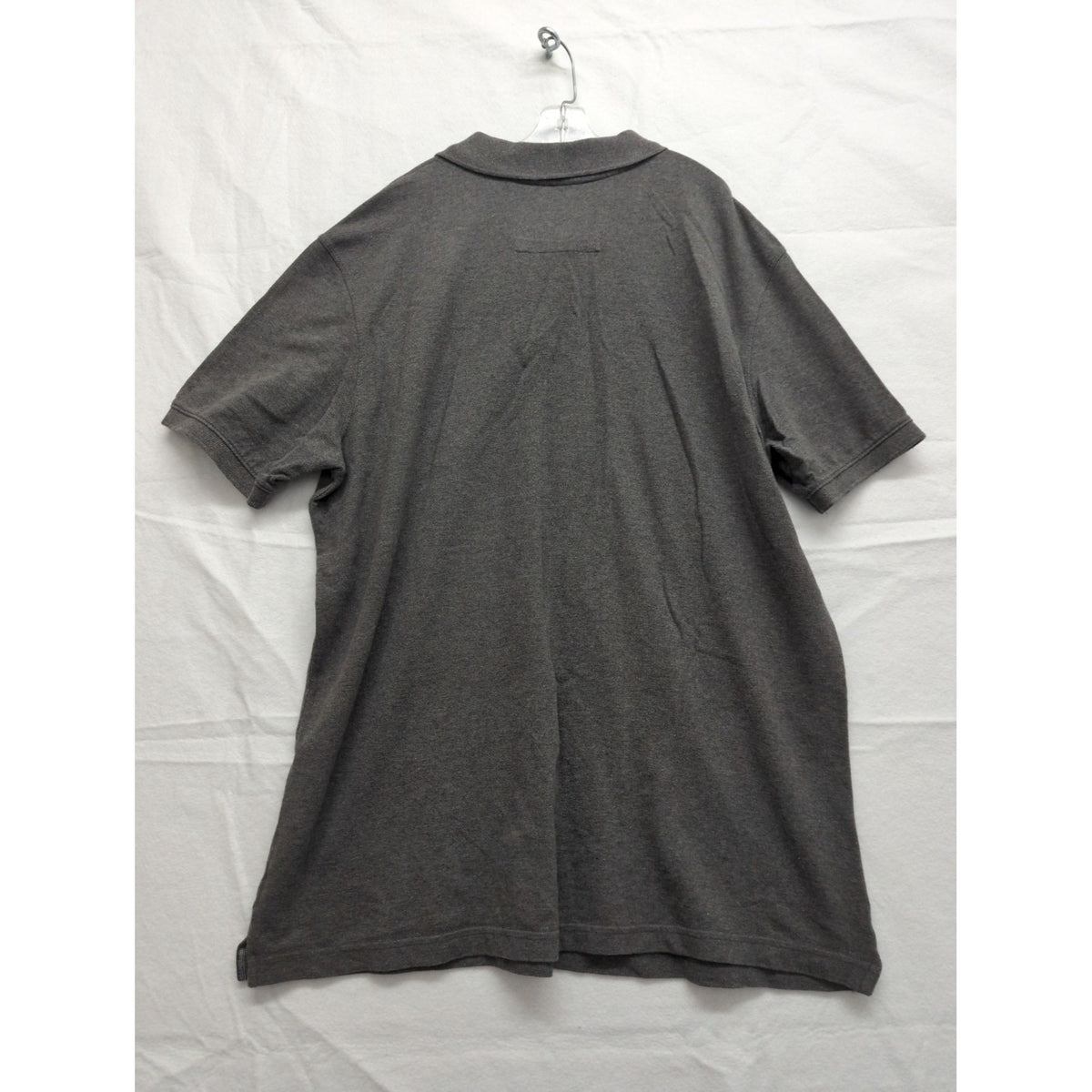 Banana Republic Mens Gray Polo Shirt XL 100% Cotton Short Sleeve Casual