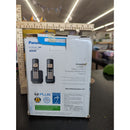 Panasonic Kx-tgc352 Black Cordless Phone 2 Handsets Call Block Large Display