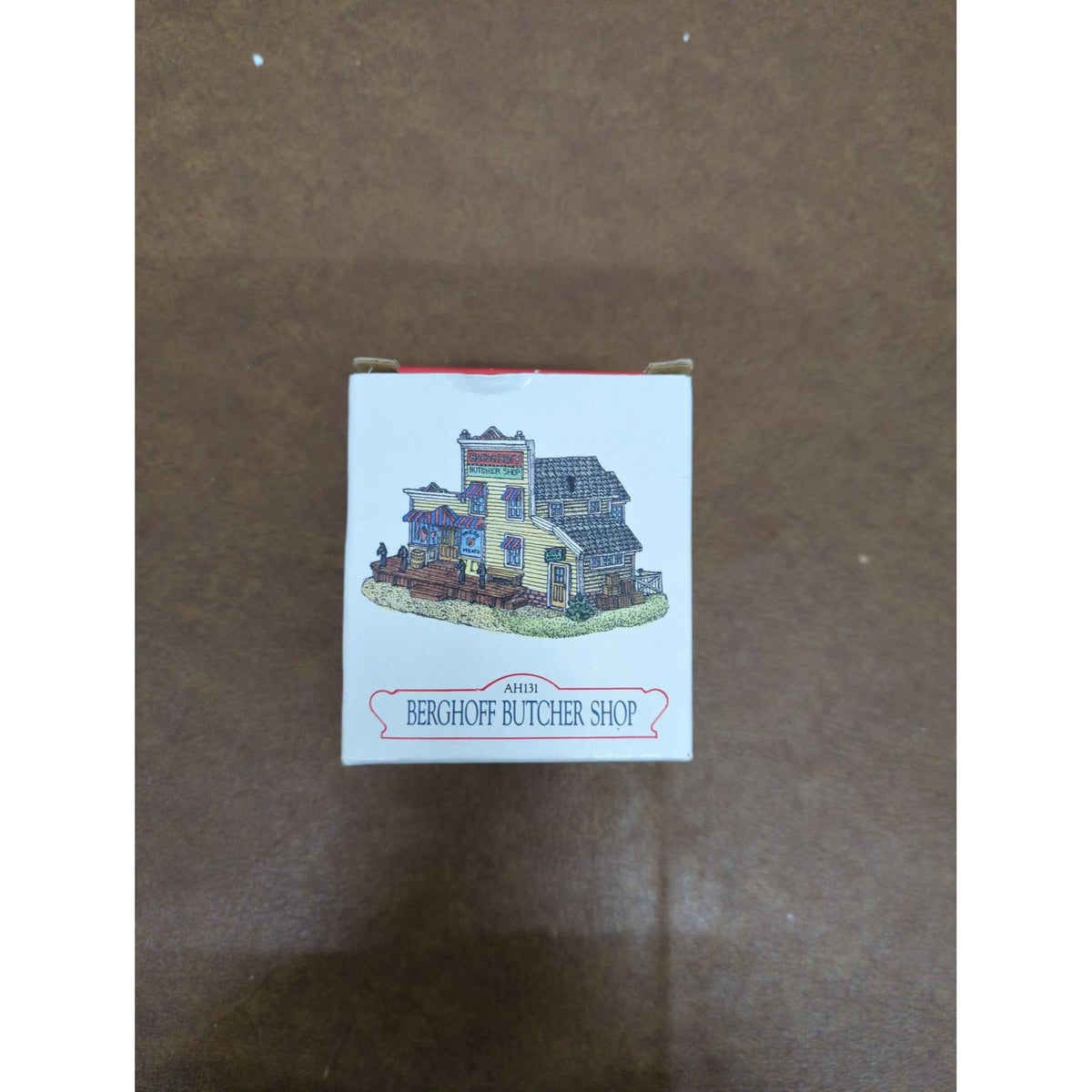 Berghoff Butcher Shop Collectible Miniature AH131 Hand-Painted Resin Display Figurine 3" Height