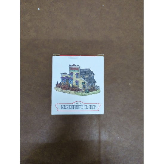 Berghoff Butcher Shop Collectible Miniature AH131 Hand-Painted Resin Display Figurine 3" Height