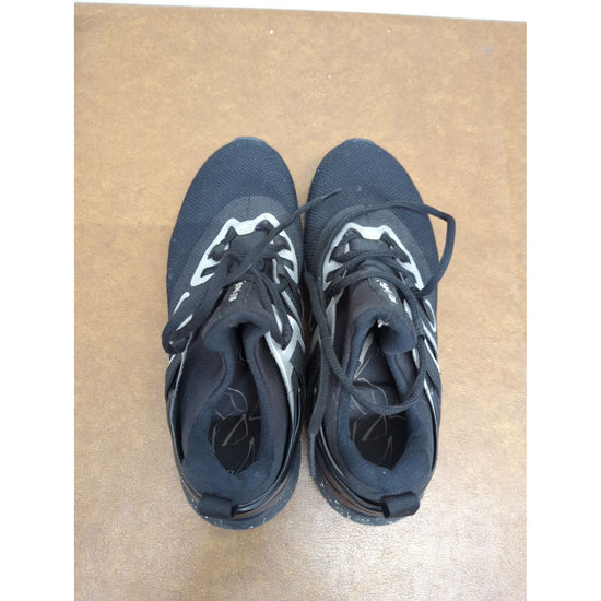 Nike Training Black & Gray Athletic Shoes Mens Size 9.5 Lightweight & Breathable Mesh Non-Slip Rubber Sole Pre-Owned