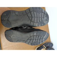 Nike Training Black & Gray Athletic Shoes Mens Size 9.5 Lightweight & Breathable Mesh Non-Slip Rubber Sole Pre-Owned