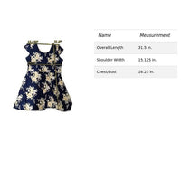 Rue21 XL Floral Navy & Yellow Dress With Lace Accent