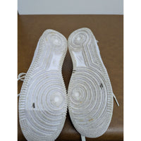 Nike Air Force 1 07 Low White Leather Sneakers Minimal Wear
