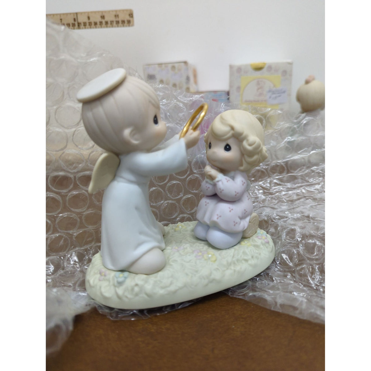 You Deserve A Halo Thank You Precious Moments Porcelain Figurine 1995 Enesco In Box