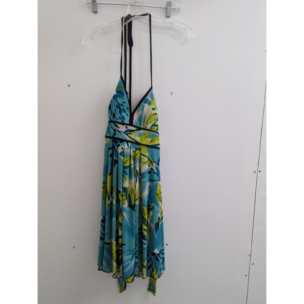 BWear Handkerchief Hem Halter Dress