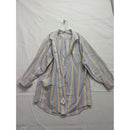 Brooks Brothers 346 Mens Cotton Striped Button-Down Shirt Blue/Yellow Size M