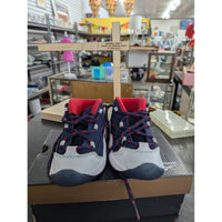 Reebok Infant Question Mid Basketball Shoes Navy/White/Red Size 9 USA with Box