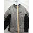 Honda Goldwing Mesh Motorcycle Jacket 2XL Gray & Black Adjustable Fairchild Sports