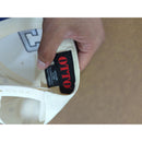 Otto Classic Fit Mid Profile Adjustable Cap With Embroidered "C" Design Blue & Cream OSFM