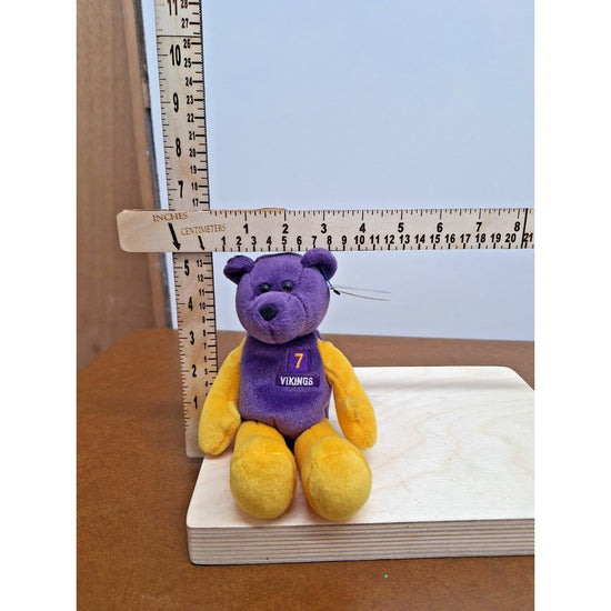 Minnesota Vikings Limited Treasures Pro Bear Cunningham #7 Plush Collectible Pur