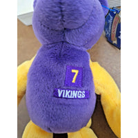 Minnesota Vikings Limited Treasures Pro Bear Cunningham #7 Plush Collectible Pur