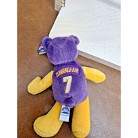 Minnesota Vikings Limited Treasures Pro Bear Cunningham #7 Plush Collectible Pur