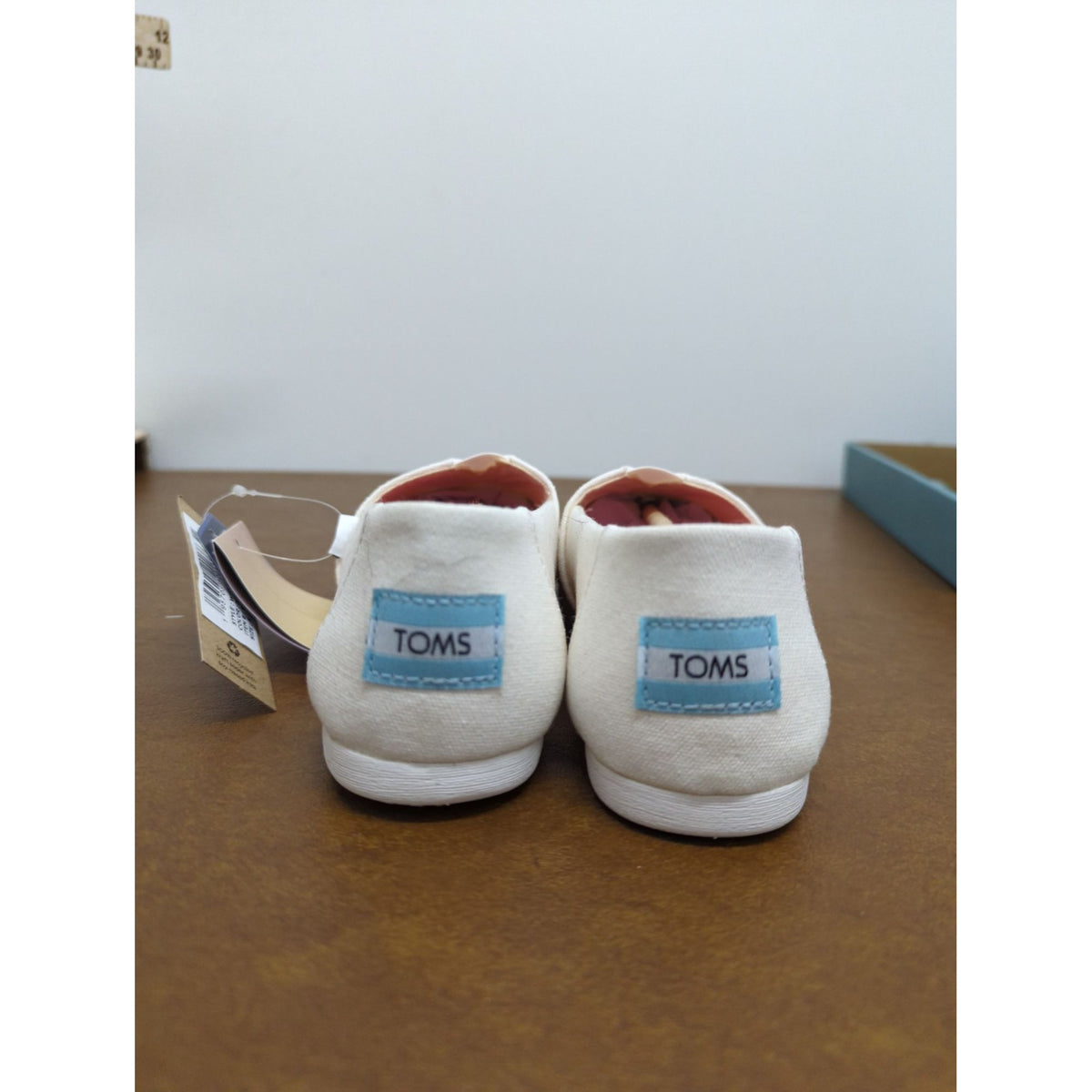 Toms Womens Alpargata Dusty Pink Color Changing Twill Slip-On Shoes Size 5 With Box