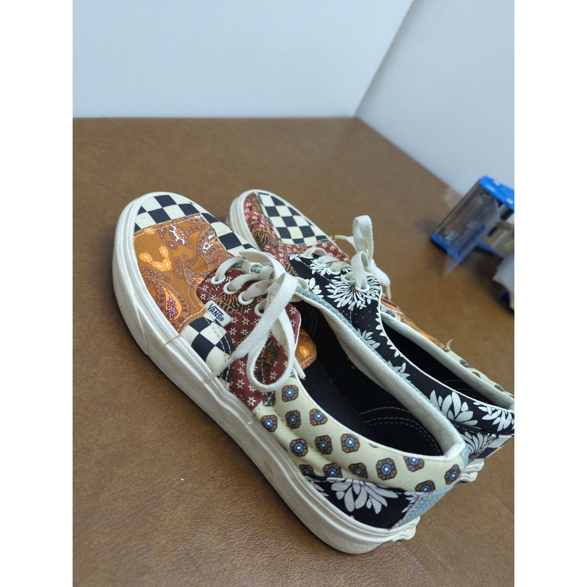 Vans Unisex Patchwork Era Sneakers Multicolor Paisley & Checkerboar