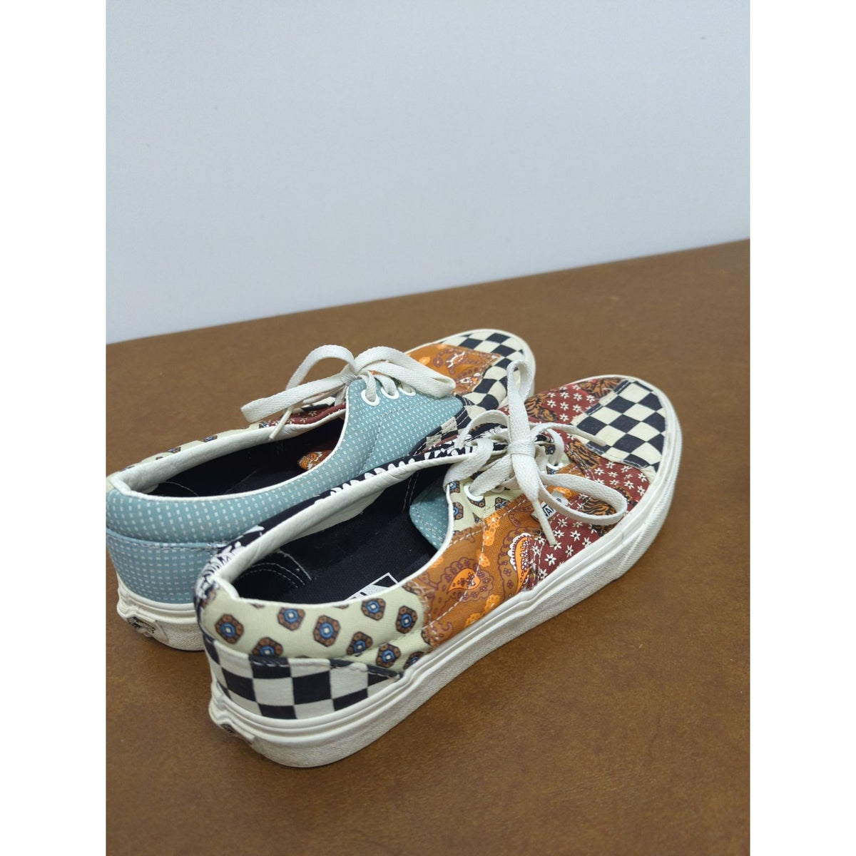 Vans Unisex Patchwork Era Sneakers Multicolor Paisley & Checkerboar