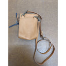 American Leather Co. Crossbody Bag Tan Genuine Leather Compact Adjustable Strap 8"x5"x2"