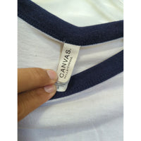The Decemberists Baseball Raglan Tee Portland OR Navy & White Small