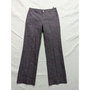 Lilly Pulitzer Womens Striped Pants Size 8 Gray Multicolor Cotton/Polyester/Span