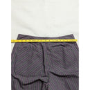Lilly Pulitzer Womens Striped Pants Size 8 Gray Multicolor Cotton/Polyester/Span