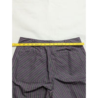 Lilly Pulitzer Womens Striped Pants Size 8 Gray Multicolor Cotton/Polyester/Span