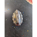 Vintage Silver Tabletop Lighter With Ornate Design Ronson Crown