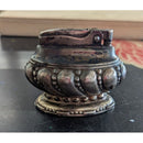 Vintage Silver Tabletop Lighter With Ornate Design Ronson Crown