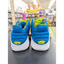 Toy Story Pizza Planet Adidas Sneakers Size 6.5 Youth Neon Green & Blue Mesh