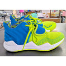 Toy Story Pizza Planet Adidas Sneakers Size 6.5 Youth Neon Green & Blue Mesh